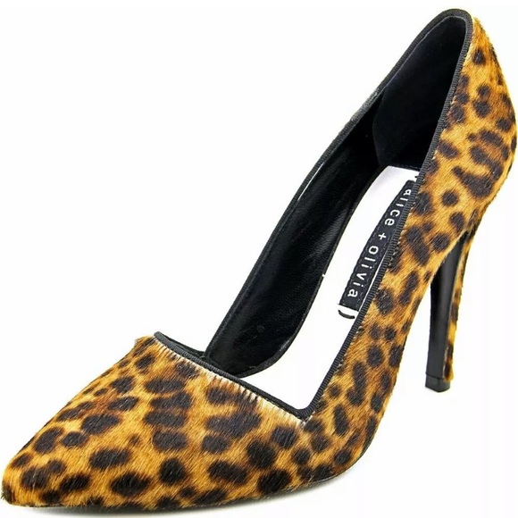 Alice + Olivia Shoes - Alice + Olivia Animal print Calf hair Heels